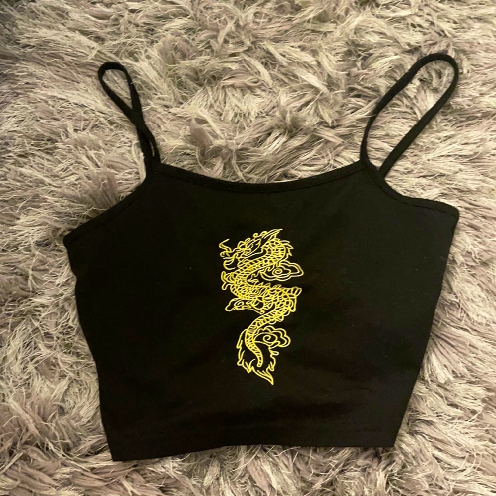It’s SHEIN dragon on front very comfy